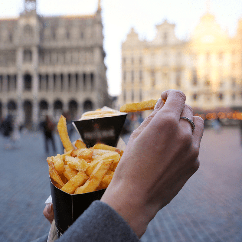Friterie artisanale située au centre-ville de Charleroi